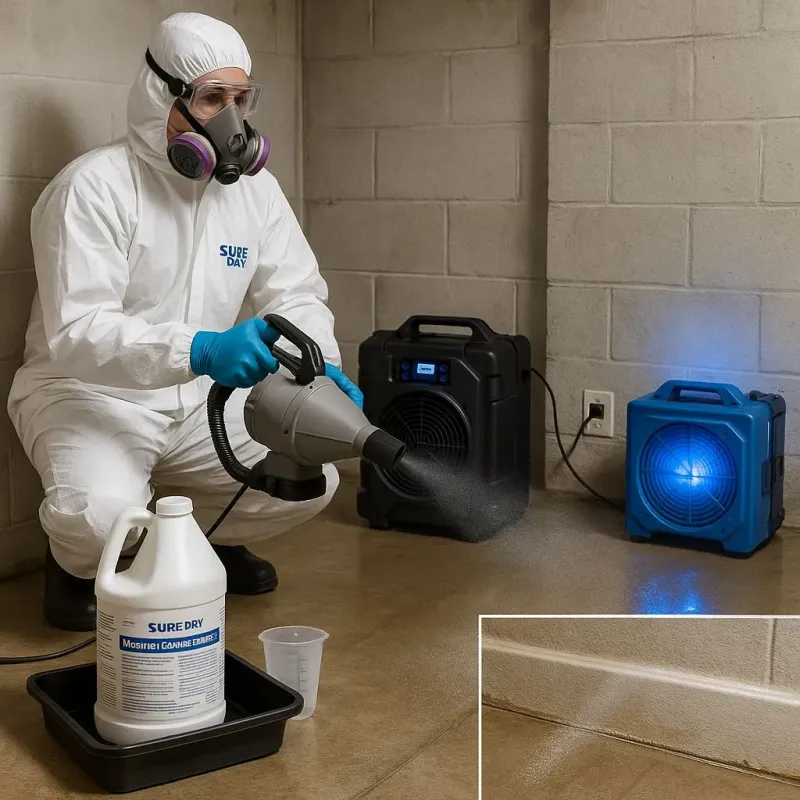 Sanitization and Odor Removal process in Murfreesboro, TN