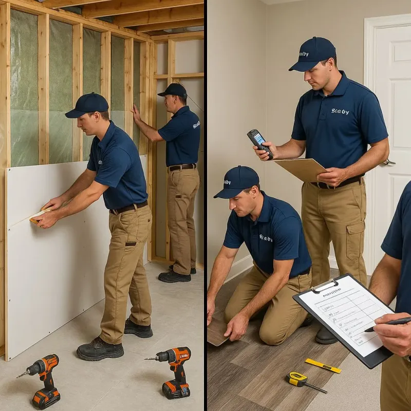 Repairs and Reconstruction process in Murfreesboro, TN