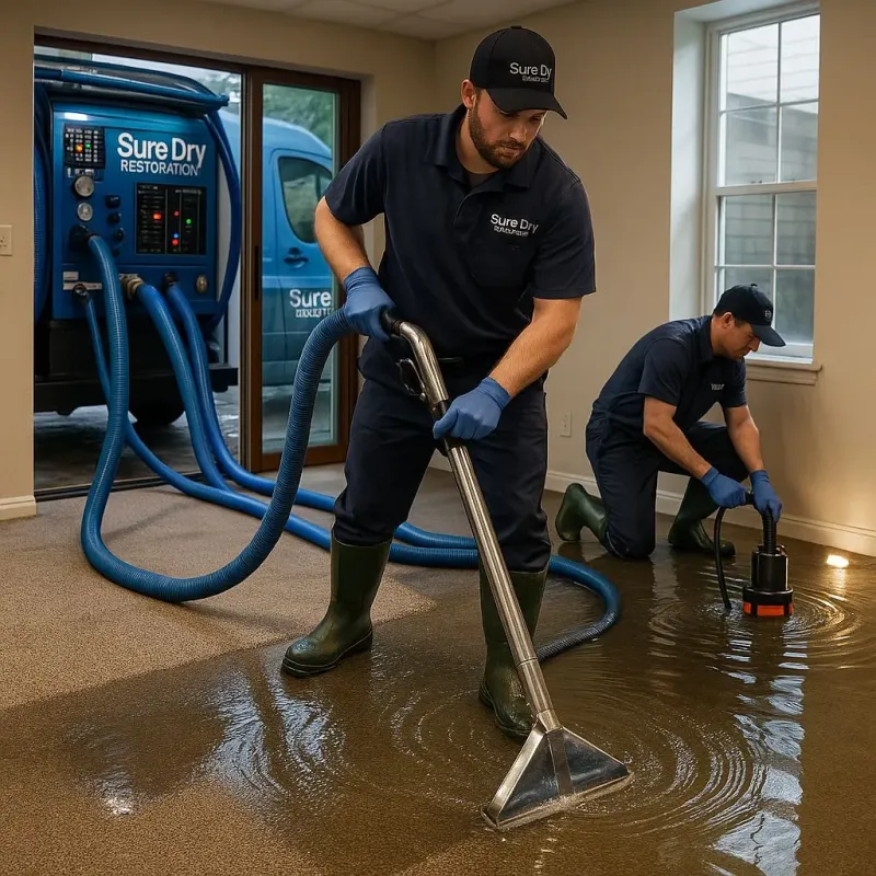 Water Extraction and Removal process in Murfreesboro, TN
